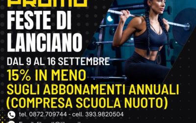 Promo feste di settembre 2024