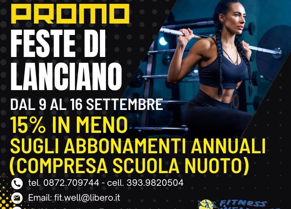 Promo feste di settembre 2024